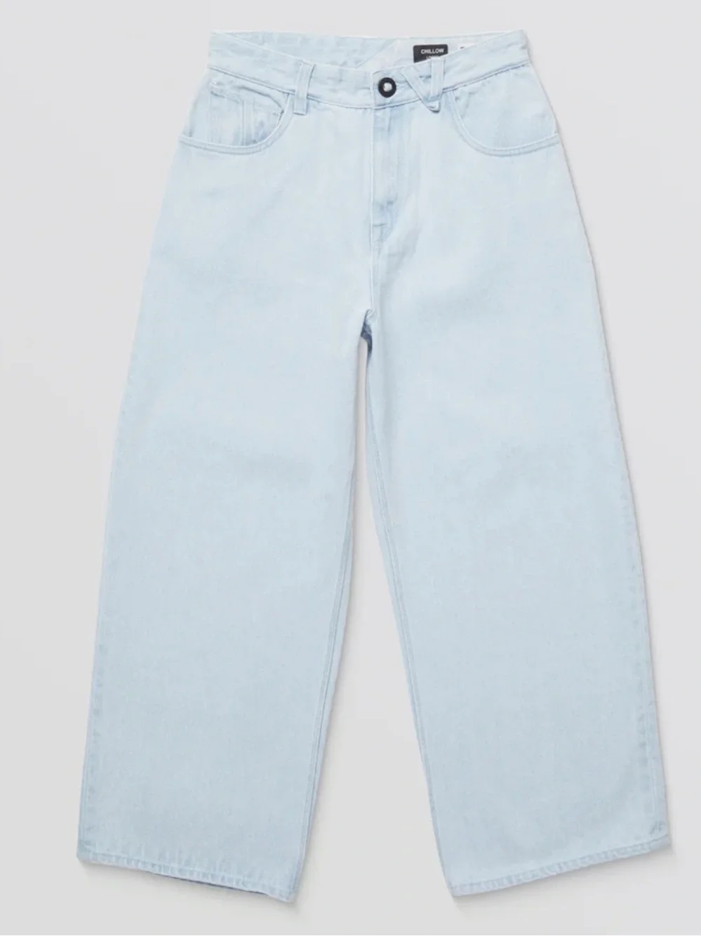 Volcom 12 (26) Jeans Big Boy Youth Chillow in Light Blue Loose Baggy Skater NWT